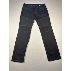Mens True Religion Black Jeans Mens size 36 Moto